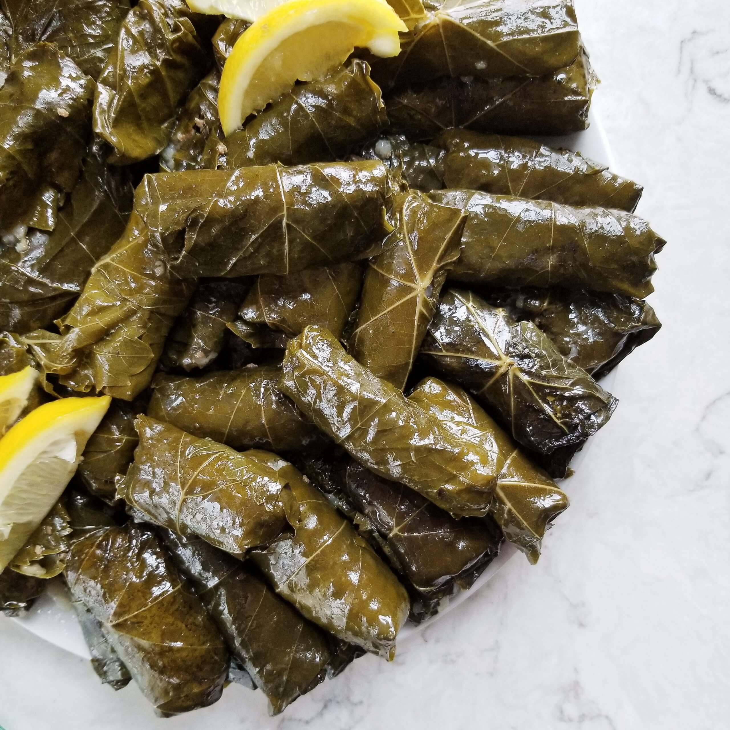 stuffed grape leaves dolma