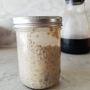 cold brew overnight oats