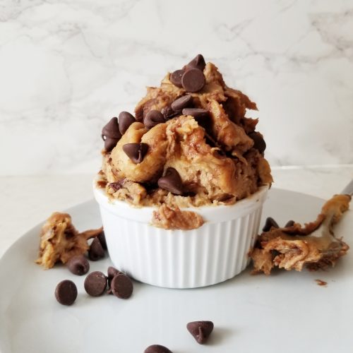 healthy chickpea cookie dough