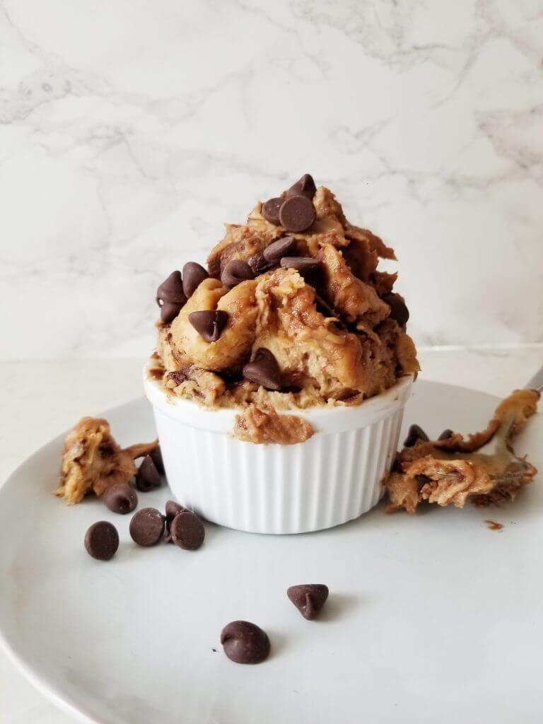 healthy chickpea cookie dough