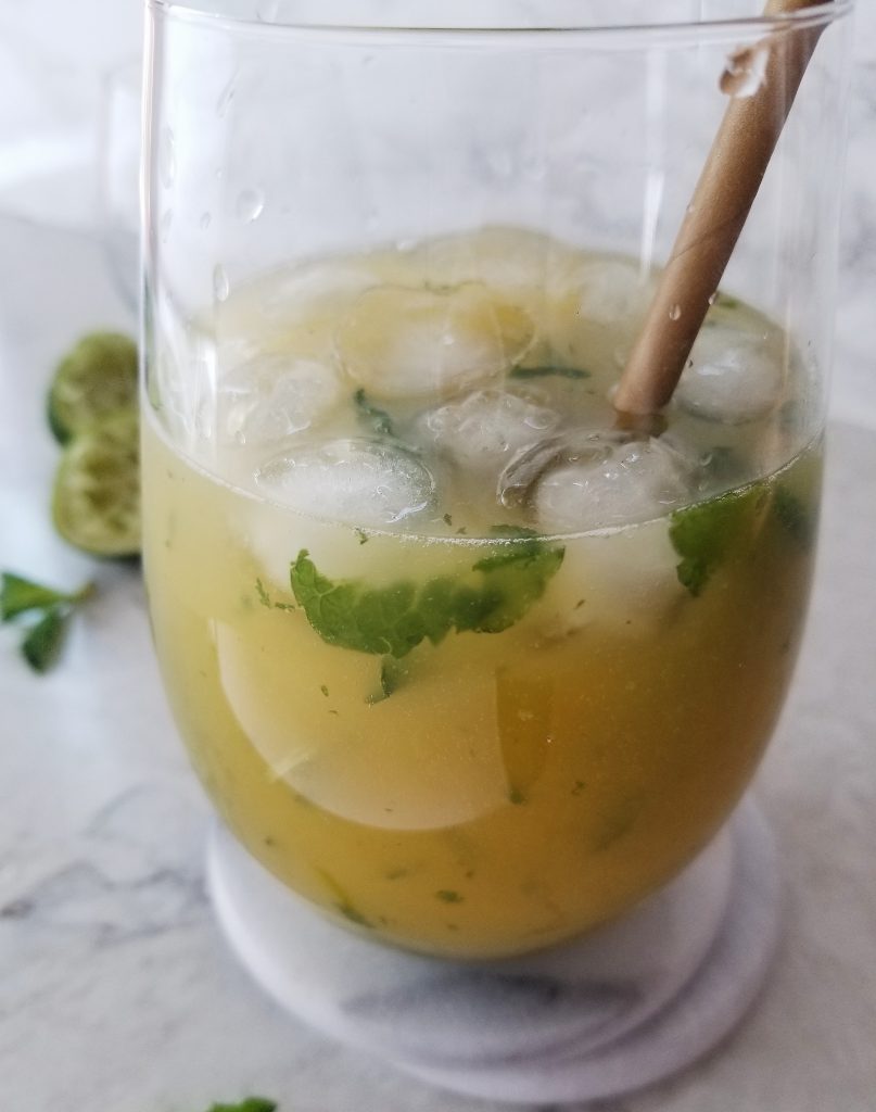 Mango Orange Mojito Mocktail