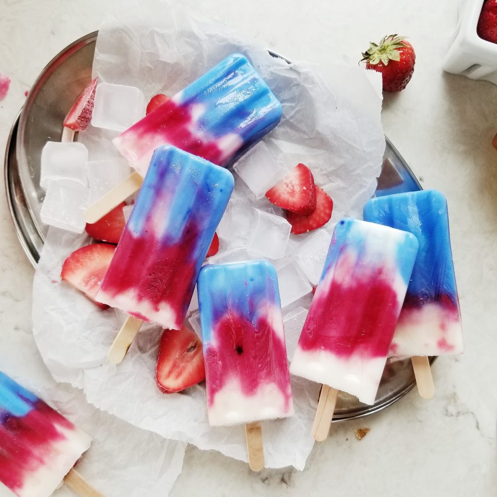 Red White & Blue Popsicles