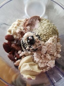 almond pulp brownie balls ingredients