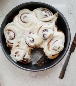 the best sourdough cinnamon rolls ever