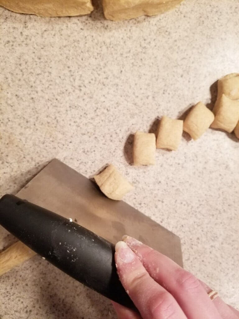 whole wheat pumpkin gnocchi dough