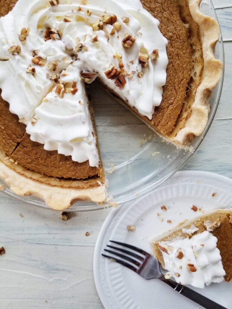 healthy pumpkin pie