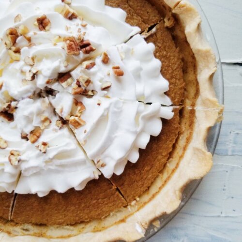 healthy pumpkin pie