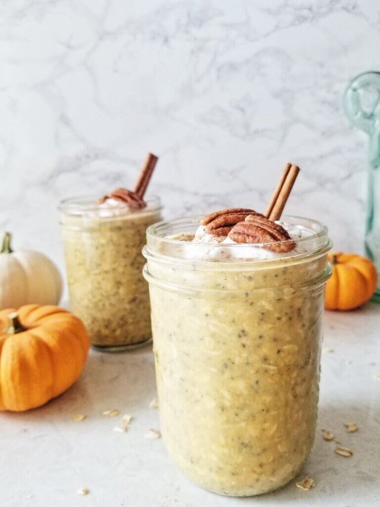 pumpkin spice overnight oats