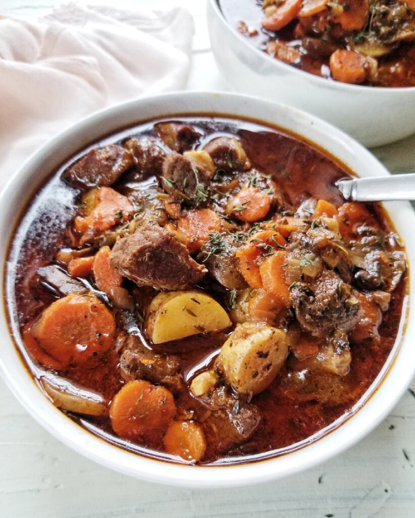 Instant Pot Aged Beef and Vegetable stew