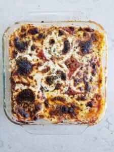 eggplant lasagna with ground chicken