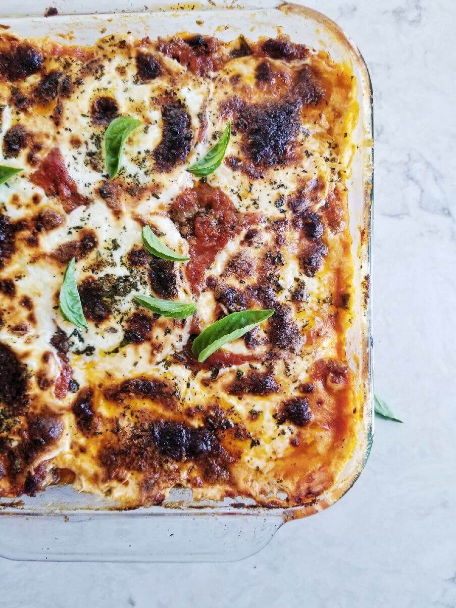 Eggplant Lasagna with Ground Chicken The Hint of Rosemary