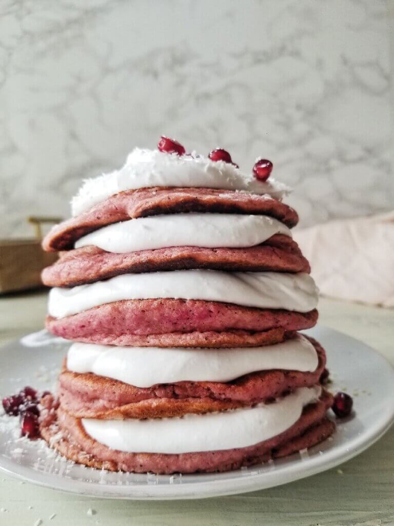 Pink Pitaya Pancakes