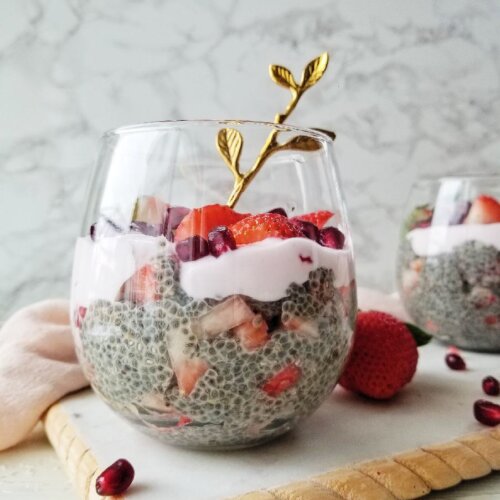 Strawberry Chia Pudding