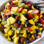 tropical rainbow fruit salad