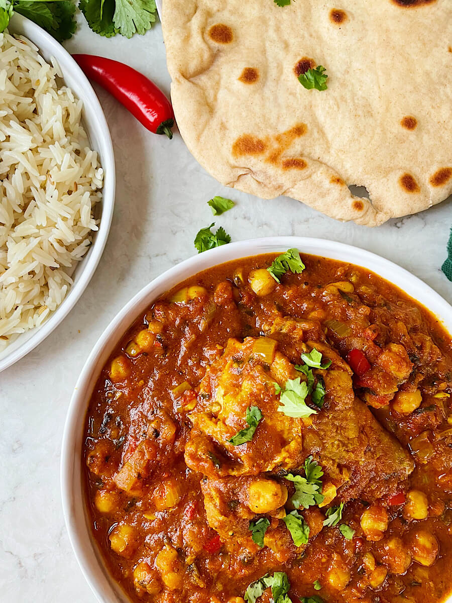 chicken chana masala recipe