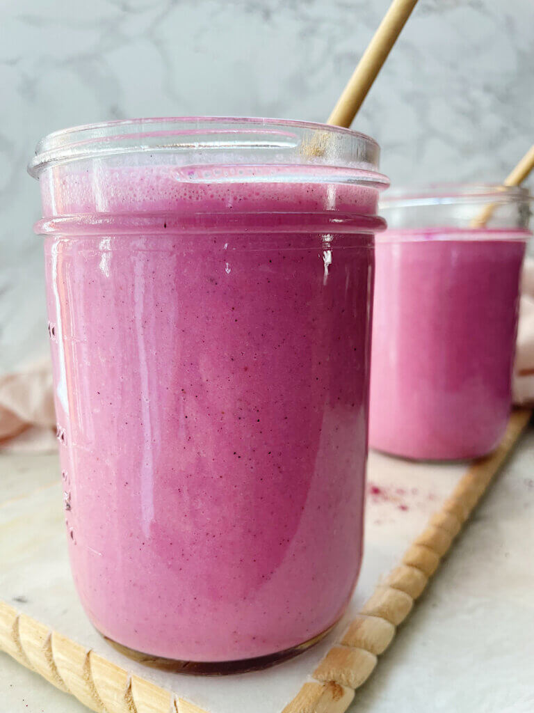 Pink pitaya powder smoothie recipe 2