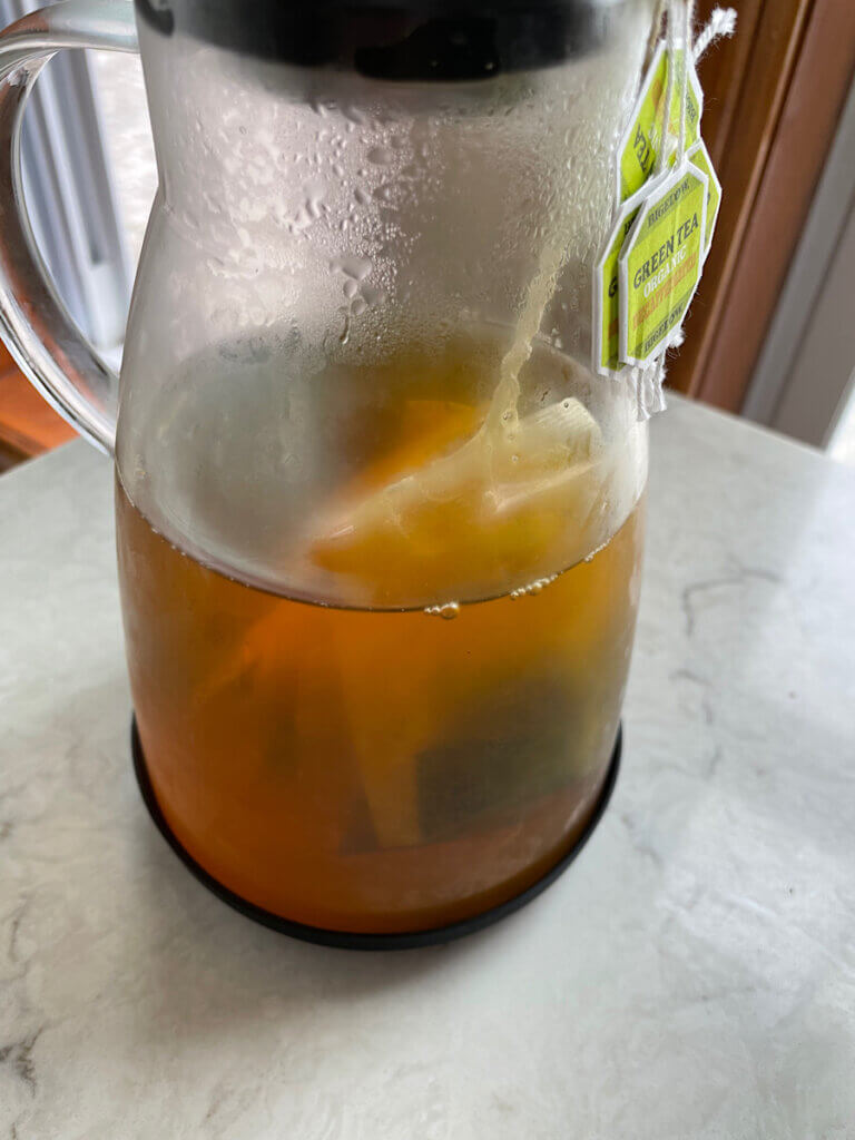 cold brew green tea