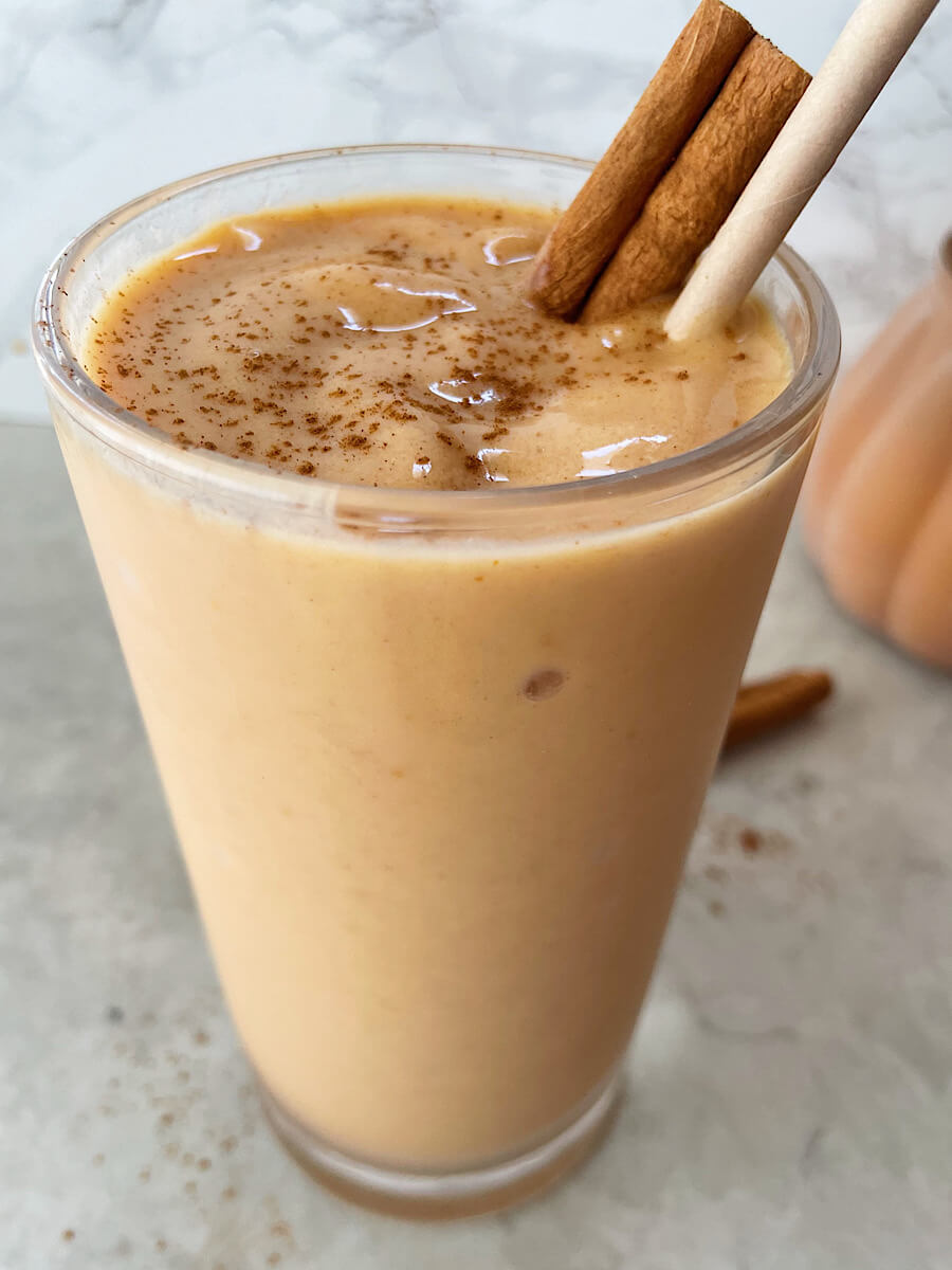 pumpkin spice smoothie