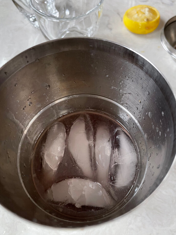 St Germain Cocktail with Cranberry Juice The Hint of Rosemary