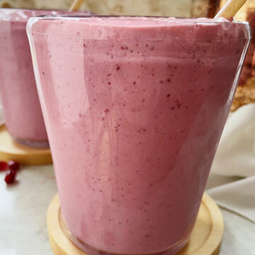 fresh pomegranate smoothie recipe